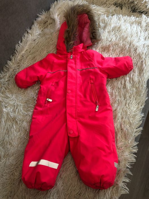 Комбенизон зимний для девочки