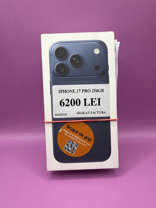 Iphone 17 Pro 256gb Nou Factura •Matei Amanet Crangasi•02352