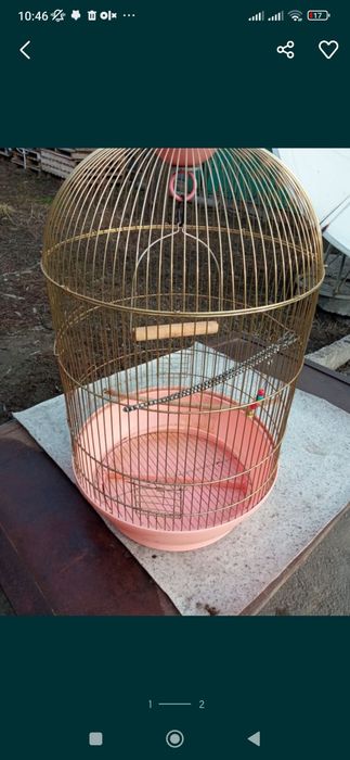 Клетка для попугаев большая