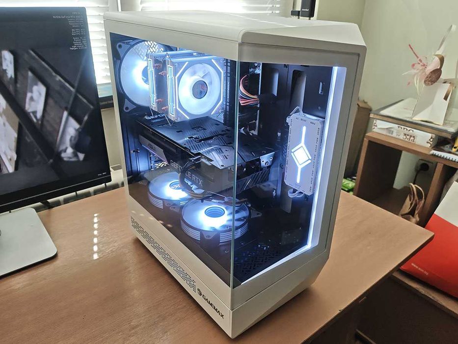 Геймърски компютър, Ryzen 5600, Rtx 3060Ti, 32gb Ram, 960Gb ssd, 700W