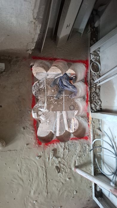 Carotare/Taiere beton (gauri hote)