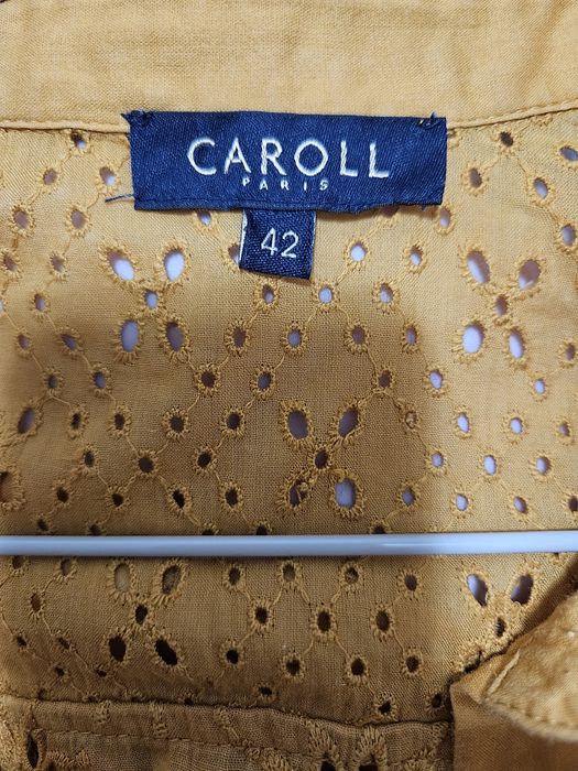 Cămașă damă, broderie englezească