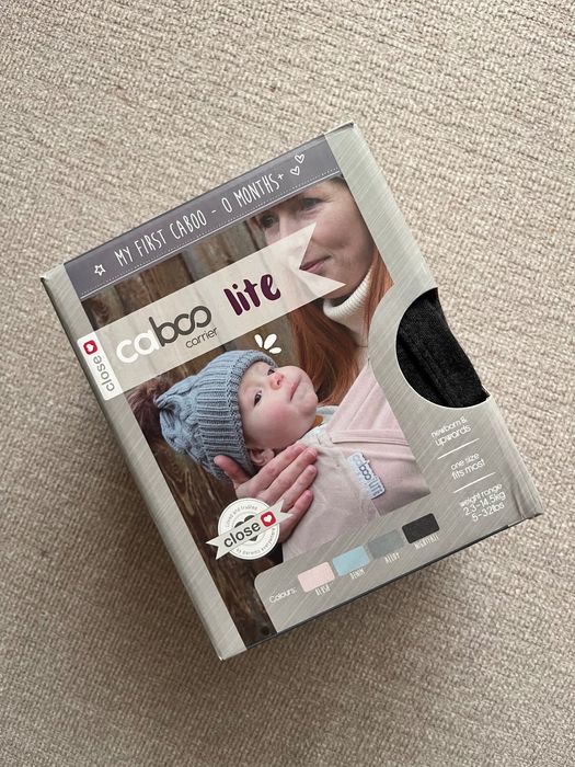 Хибриден слинг Caboo Lite, цвят Nightfall, 2.3-14.5kg