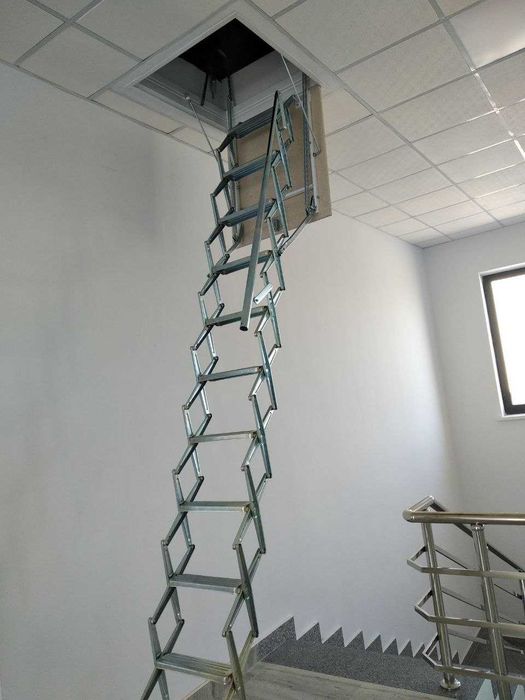 Чердачная лестница из Италии — сочетание итальянского качества