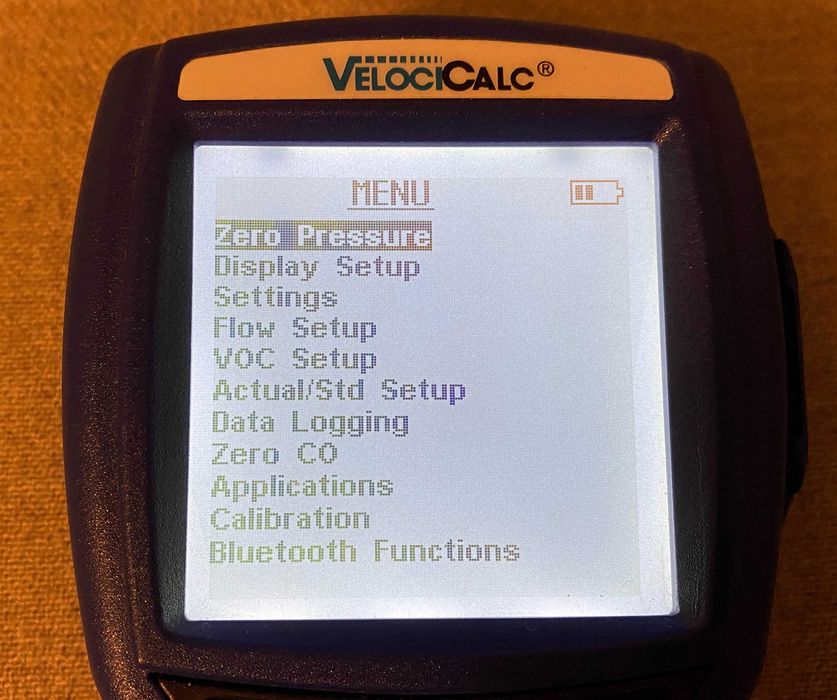 TSI VelociCalc 9565-P + sondă 964 – anemometru profesional HVAC