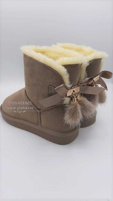 Ghete / cizme mini UGG - piele NATURALA, 35-40