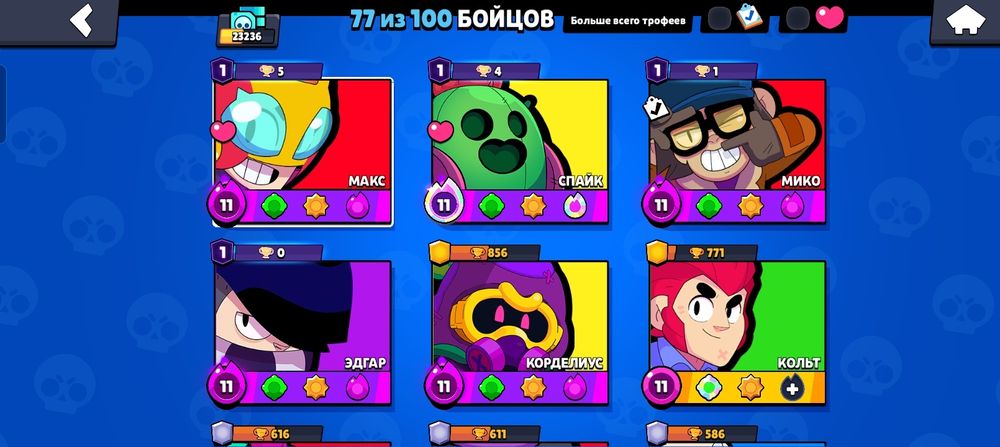 Аккаунт бравл старс