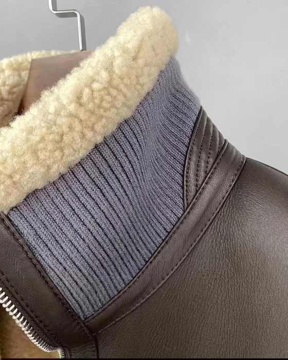 Ново мъжко кожено яке : Brunello Cucinelli