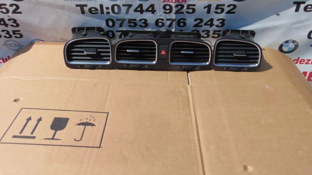 Grile ventilatie bord VW Golf 6 grila bord aer ac caldura clima dezmembrez golf 6