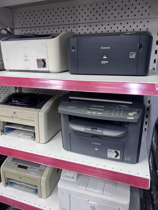 Принтеры офисные Canon и HP