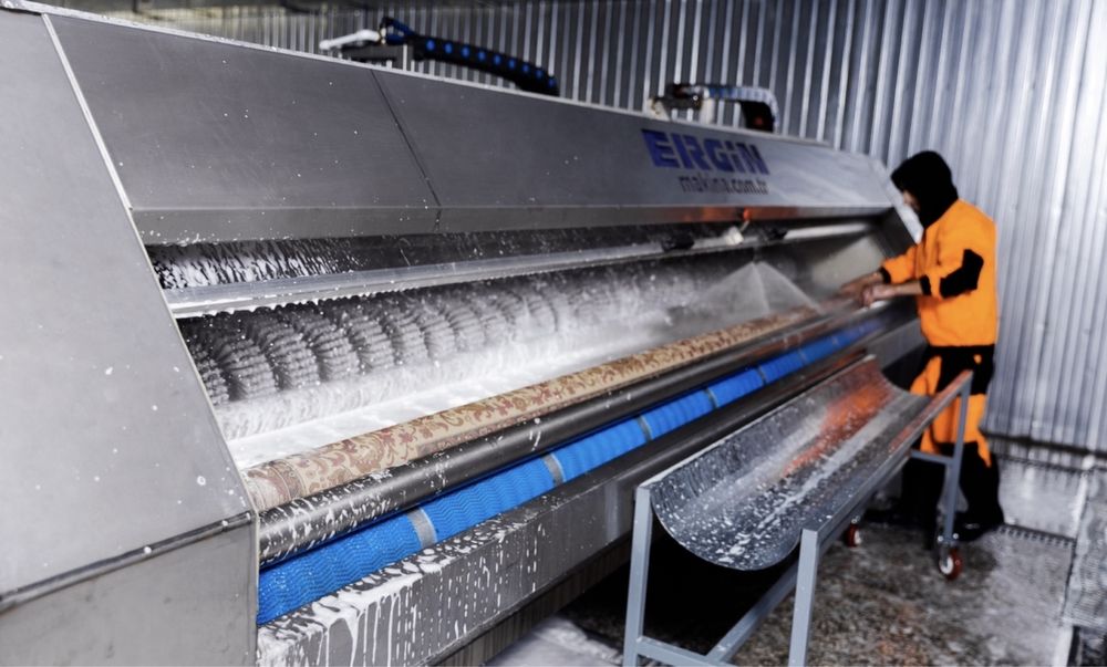 Стирка ковров профессиональная