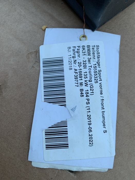 Rulou pottbagaj BMW SERIA 3 G21 cod 2636723