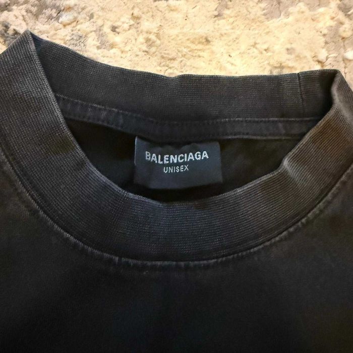 Balenciaga Getaria tricou 100% bumbac, marimea 2