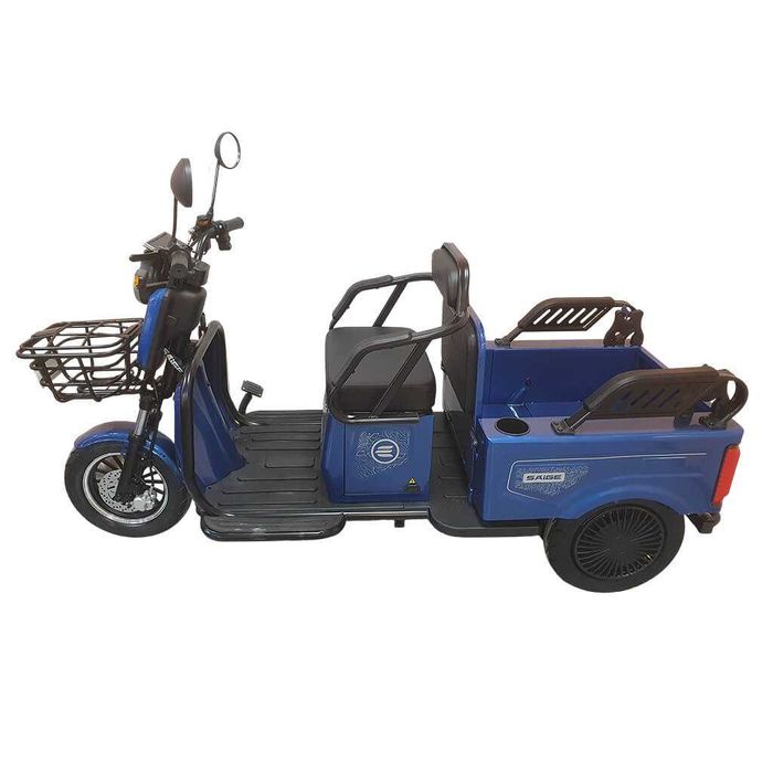Електрическа триколка карго XG двуместна