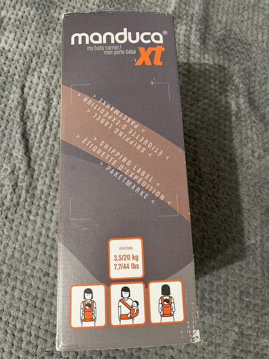 Manduca XT Denimblack-toffee