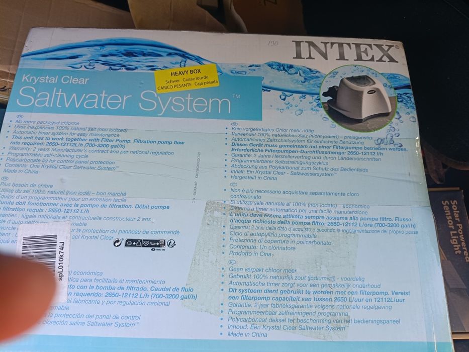 Filtru piscina nou sigilat