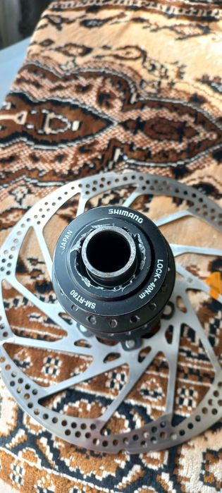 Втулка передняя shimano saint hb-m800