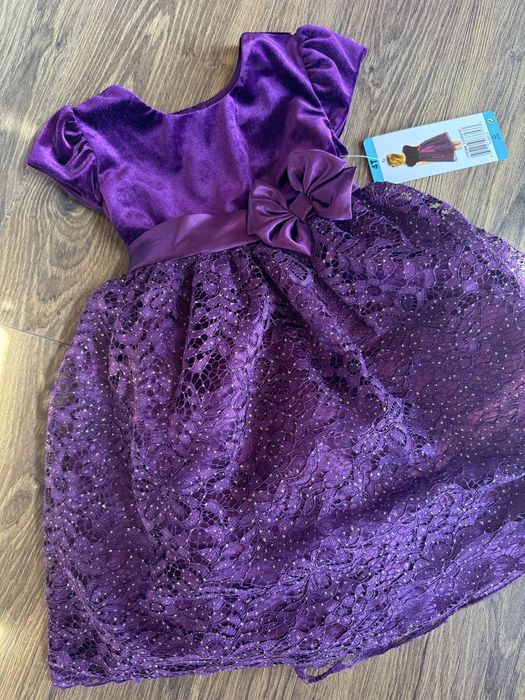Rochie dantela fete 3-4 ani