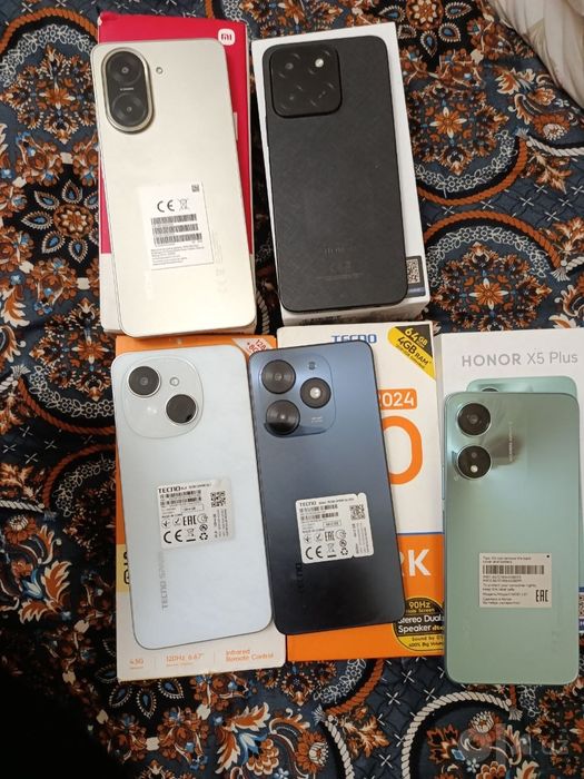 Honor x5 plus holati ideal yangiday aybi yoq boshqa madellar ham bor