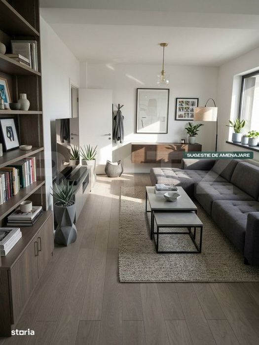 Apartament cu 3 camere, 84 mp, parcare subterana, zona - Tractorul — fotografia 1