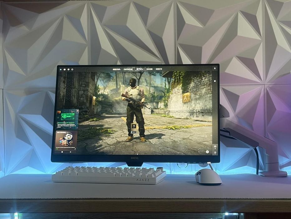 Компьютер комплект белый сетап