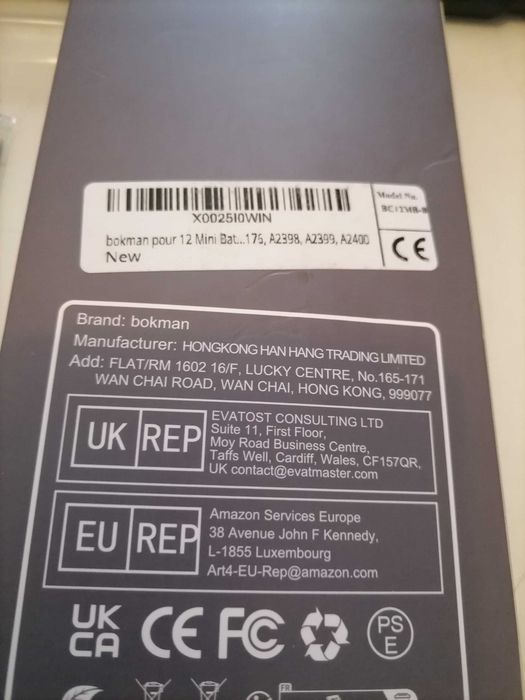 Baterie Bokman pentru iPhone 12 Mini 3000mAh cu set inlocuire complet