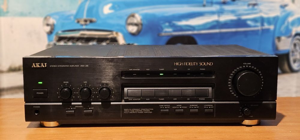 Amplificator - statie Akai AM 26 sau tuner / radio NAD
