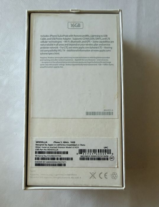 iPhone 5 Space grey