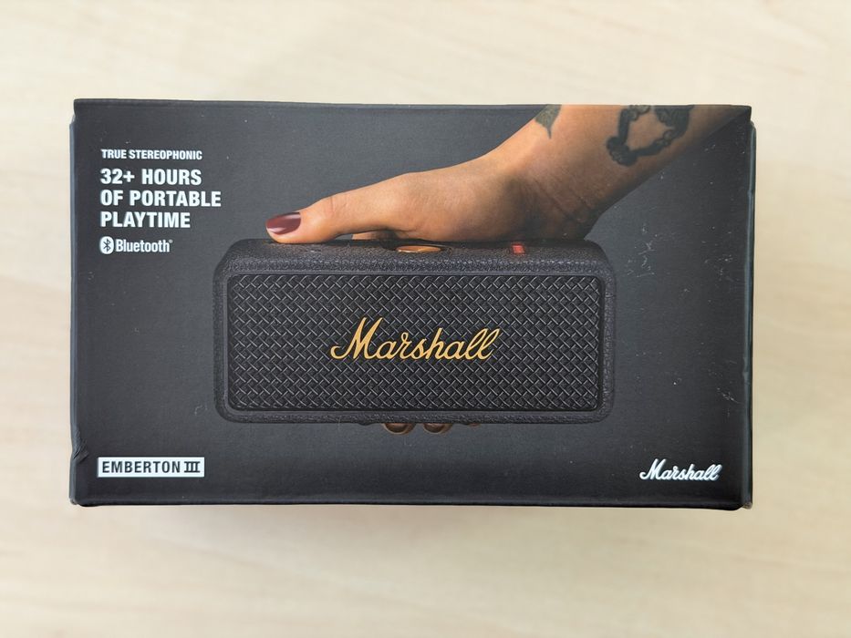 Boxa Marshall Emberton III - Noua / Sigilata