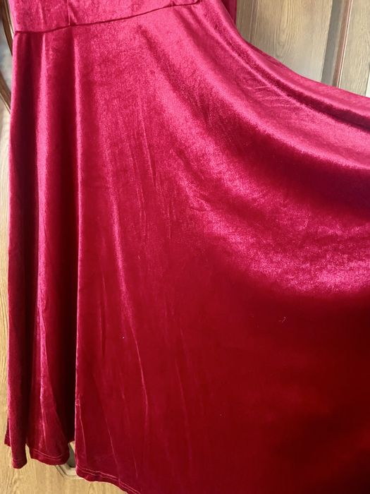 Rochita din catifea S