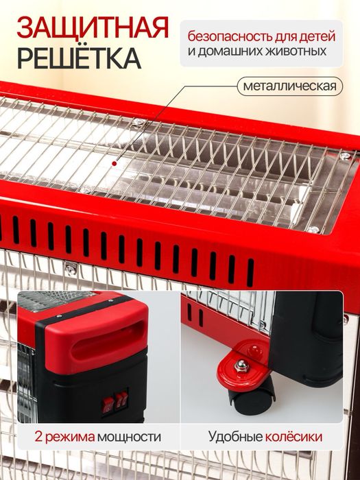 Электрический обогреватель PREMIU PRO 2400 W – 2025 MODEL Доставка ест