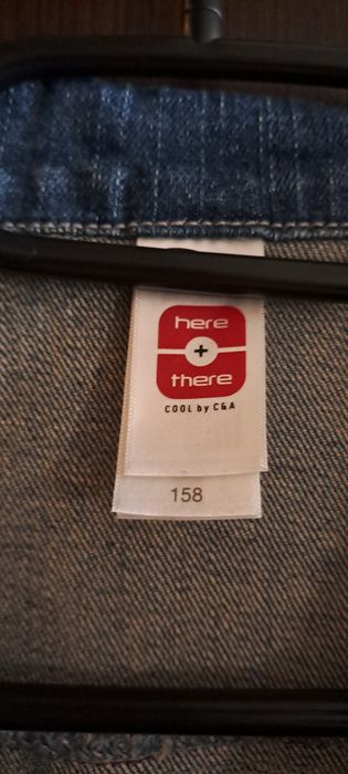 Рокля-дънкова (памук) за височина 158см