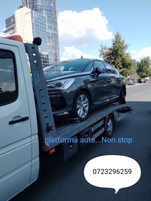 Tractari auto 24/7, Platforma auto