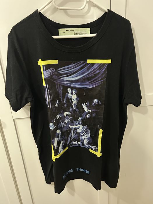 Tricou Off White Caravaggio
