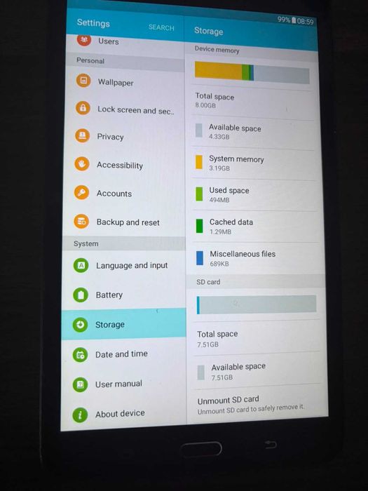 Tableta Samsung Galaxy Tab A (2016)