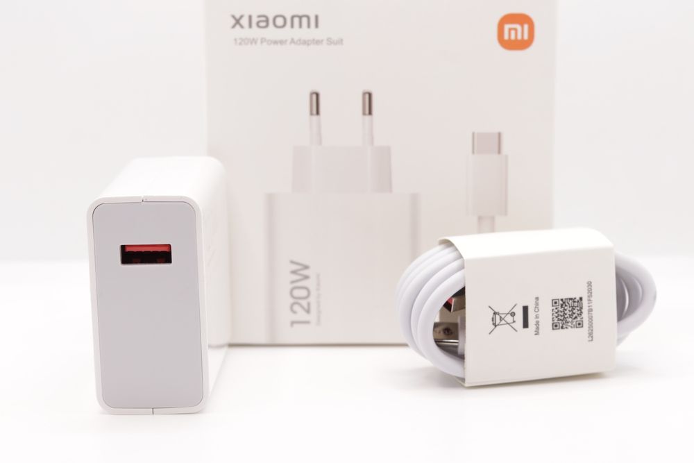 Incarcator si cablu Xiaomi Fast Charging 120W SIGILAT-NOU-CUTIE
