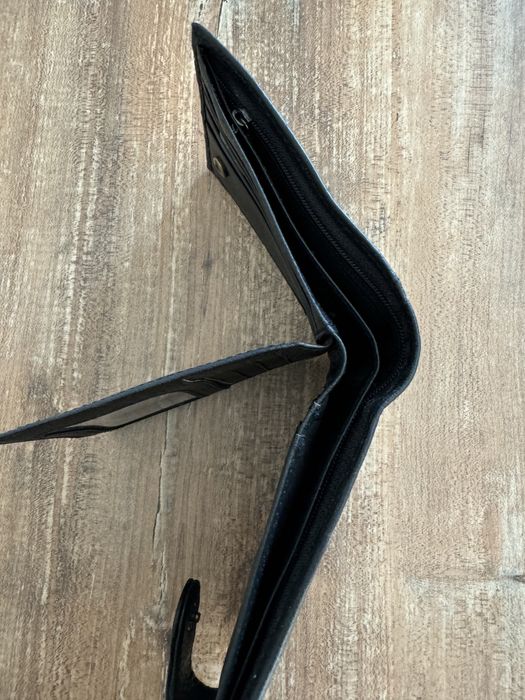 Portofel de Bărbați Eleganță Urbană - Negru, Material Sintetic, Nou