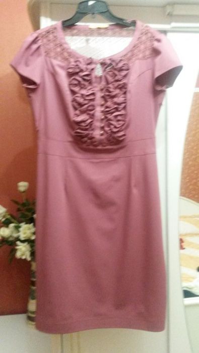 платье трикотажное