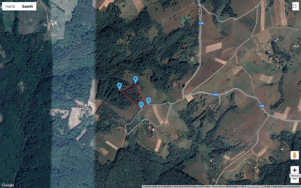 De vanzare 16250 mp teren Sinteu