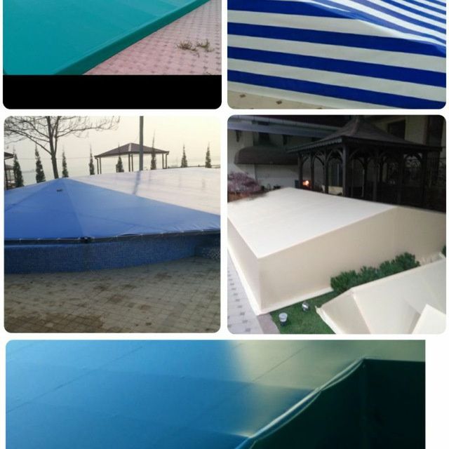 Баннер навес закрит банер маскитн Banner Бассейн тент.. Сетка маскитни