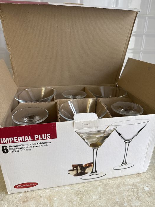 Бокалы для мартини 6 шт pasabahce