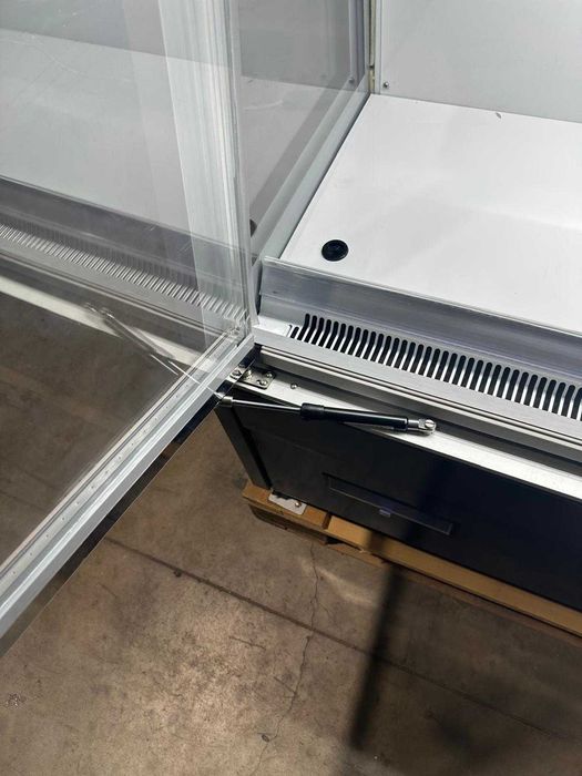 Vitrina frig semiverticala 100 cm plug-in 2 usi/ -1..+5 C / NOU / STOC