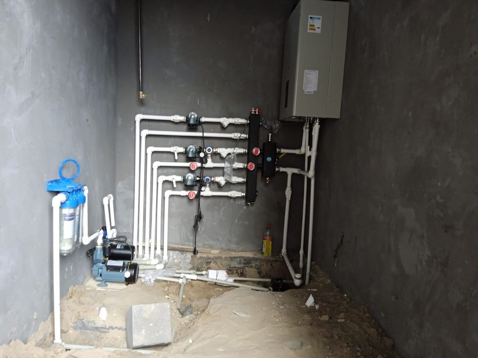 Сантехник теплый пол