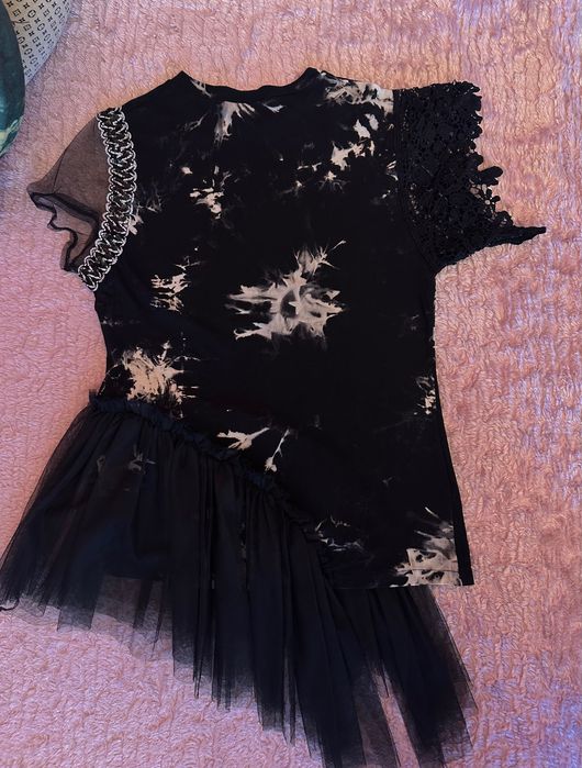 Блуза с къс ръкав