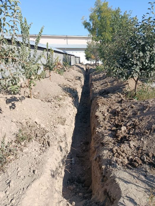 Траншея казибериш ручной подкоп