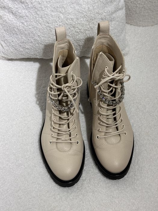 Кожаные ботинки Jimmy Choo