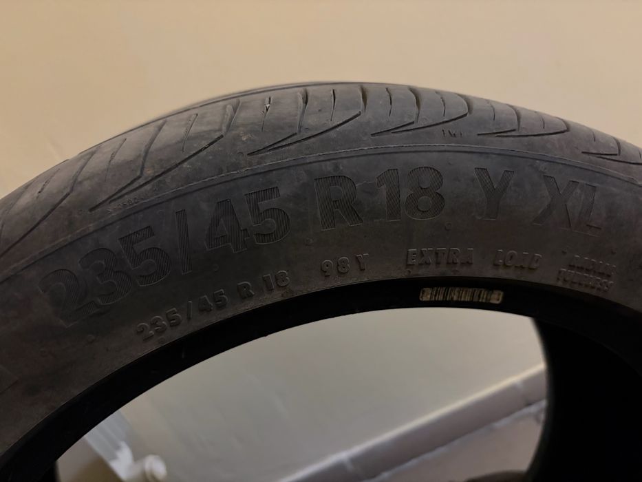 Шины летние Continental