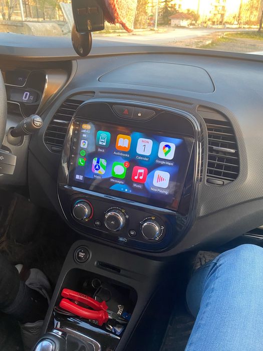 Navigatie Android Renault Captur Waze YouTube GPS Carplay BT