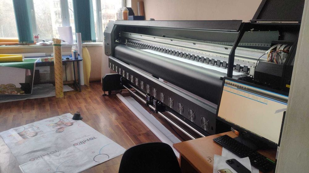 Баннер800, Оракал, Холст широкоформатная печать, беклит, обои, вывеска