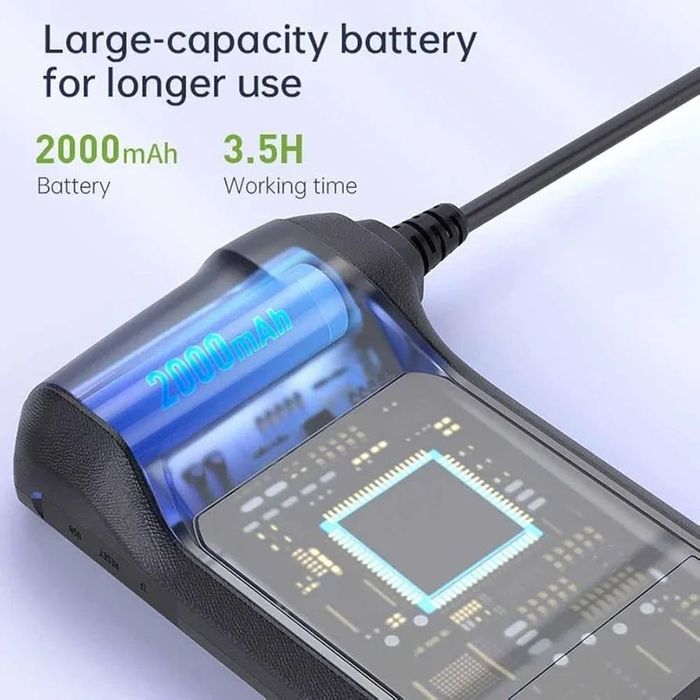 Ендоскопска камера двойна леща 4.3'' IPS екран 1080P Ендоскоп Бароскоп 1 метър кабел , ендоскоп за двигатели , тръби и други